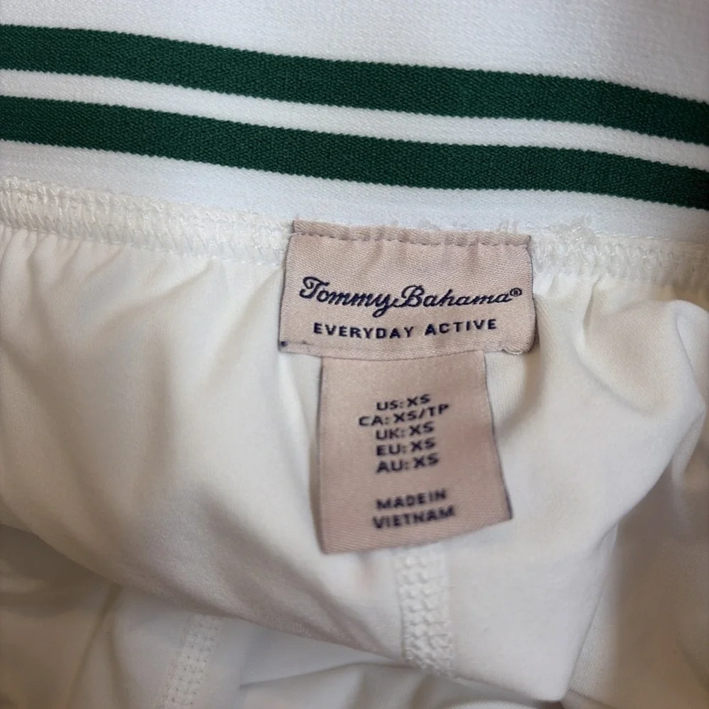 Tommy Bahama Golf Women's White Pull-On Skort Skirt Size XS Golf Pickleball